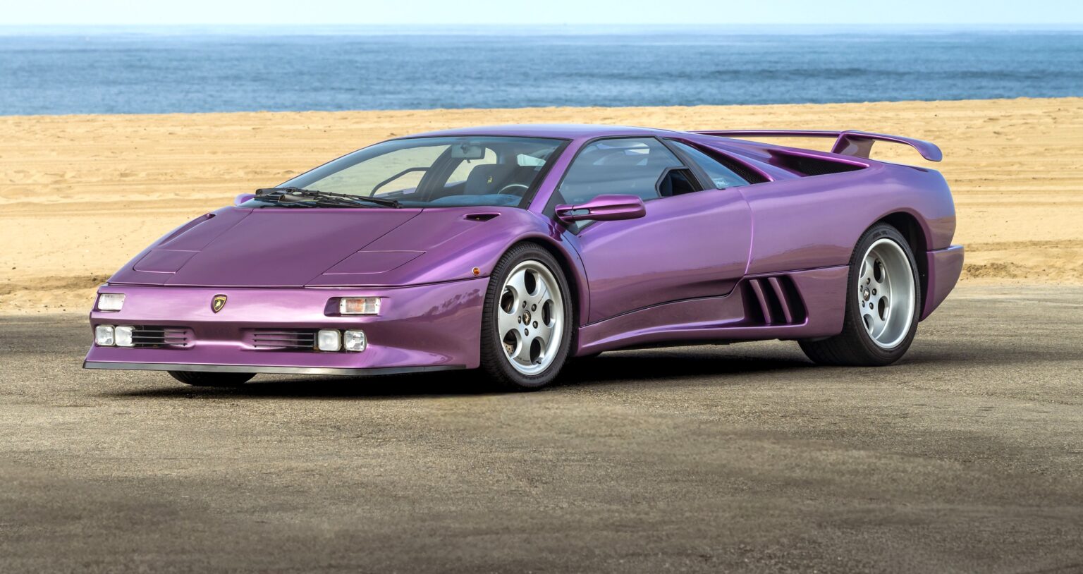 A rare 1994 Lamborghini Diablo SE30 with just 8,015 miles is expected to fetch around £400,000 at RM Sotheby’s as the iconic 90s street legal race car continues to captivate collectors.