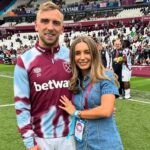 England star Jarrod Bowen eats pancakes and a tiny allowance of three Jelly Babies before matches as wife Dani Dyer reveals his strict meal plan and no takeaway rule except after games.