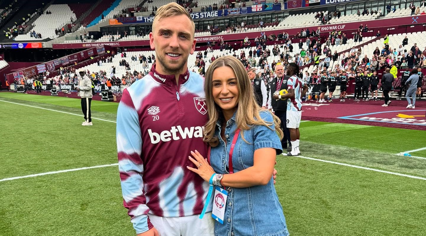 England star Jarrod Bowen eats pancakes and a tiny allowance of three Jelly Babies before matches as wife Dani Dyer reveals his strict meal plan and no takeaway rule except after games.