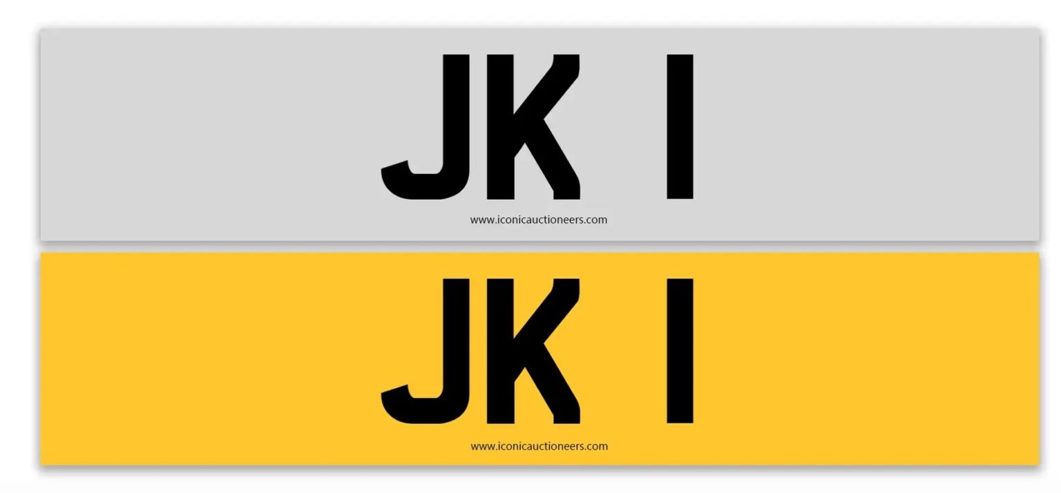 A rare JK1 number plate sold for 330000 pounds after fierce bidding at a Birmingham auction, setting a record as speculation swirled over the anonymous buyer today nowon.