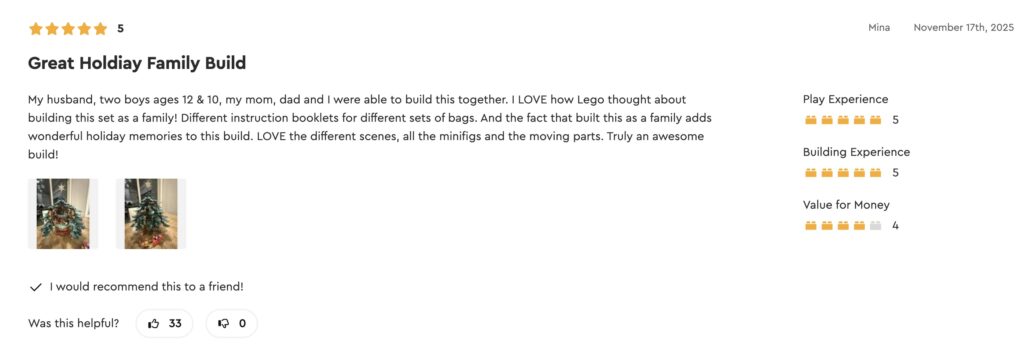 Lego launches a £270 Christmas tree with 3,171 pieces, hidden festive rooms and a working train, sparking mixed reactions as families praise it and collectors question its value.