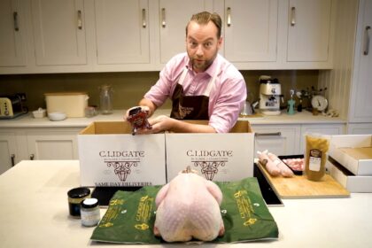 London butcher sells UK’s most expensive turkey for £381.55. The free-range Woodland Bronze bird, raised on nettles and oats, promises premium flavour and texture.