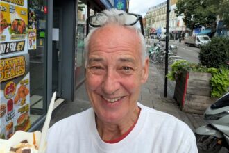 Michael Barrymore Michael Barrymore visits secret London food hall in Acton