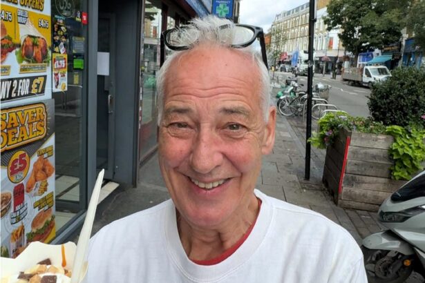 Michael Barrymore Michael Barrymore visits secret London food hall in Acton