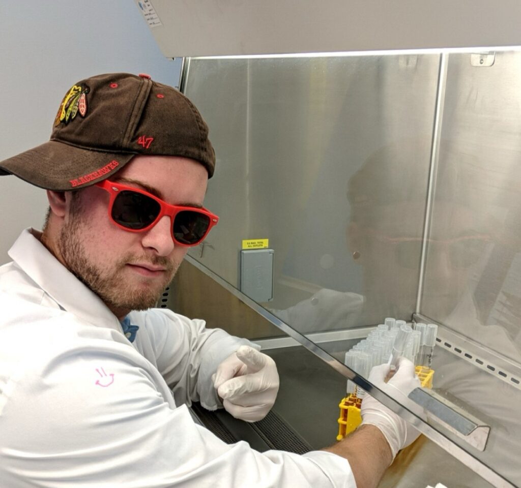 Nick Aicher the Microbiologist who went viral after testing bacteria from his own fart shocking viewers