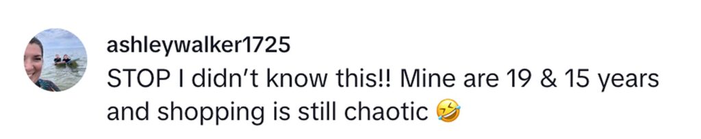 Social media comment on the post of Savvy shopper shares Tesco app hacks that map aisles load lists to scanners and speed up trips with toddlers helping parents save time cut stress and shop well.