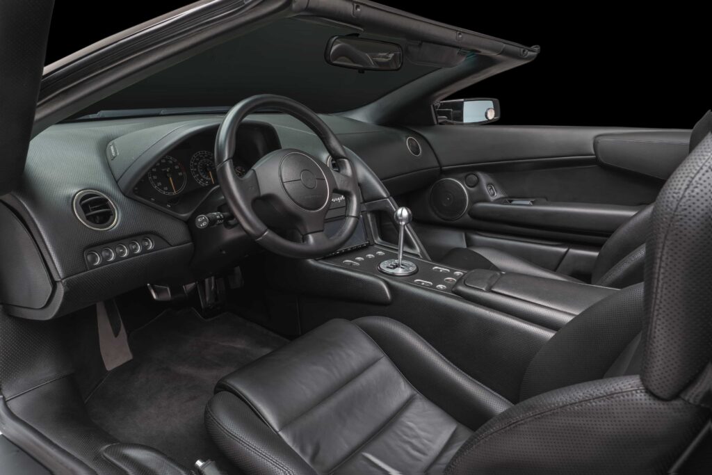 A rare 2006 Lamborghini Murcielago Roadster in unique Ibis White with low mileage heads to auction in Abu Dhabi expected to fetch high bids for its exclusivity and performance.