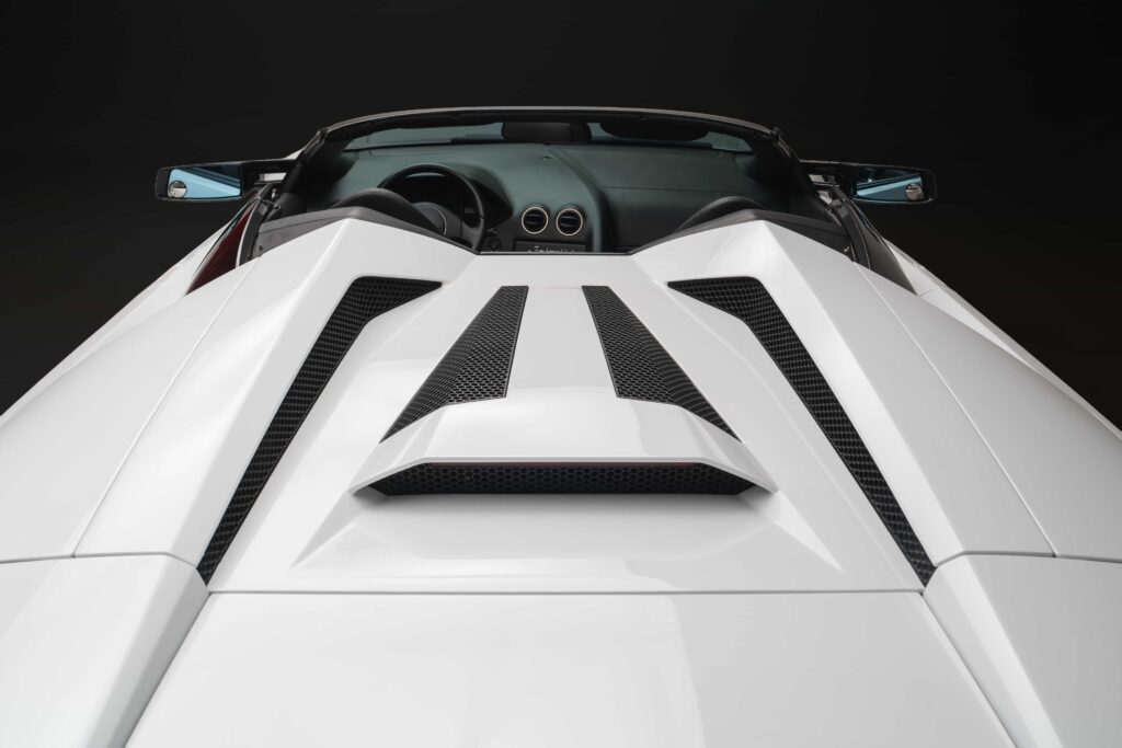 A rare 2006 Lamborghini Murcielago Roadster in unique Ibis White with low mileage heads to auction in Abu Dhabi expected to fetch high bids for its exclusivity and performance.