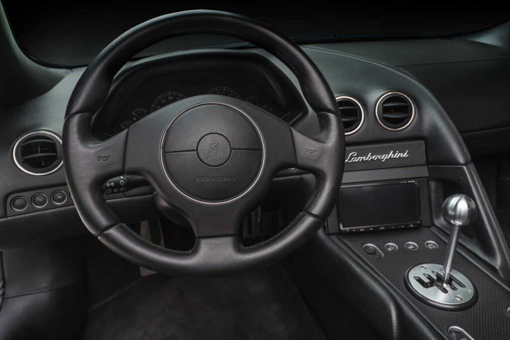 A rare 2006 Lamborghini Murcielago Roadster in unique Ibis White with low mileage heads to auction in Abu Dhabi expected to fetch high bids for its exclusivity and performance.