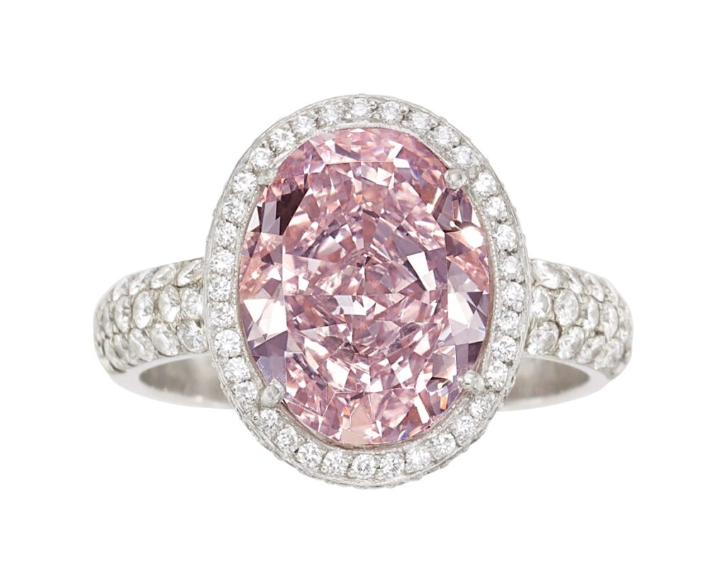 A rare 6.17-carat pink diamond known as The Angelina is set to fetch £1.37m at auction, with demand soaring for these ultra-rare gems favoured by A-list celebrities.
