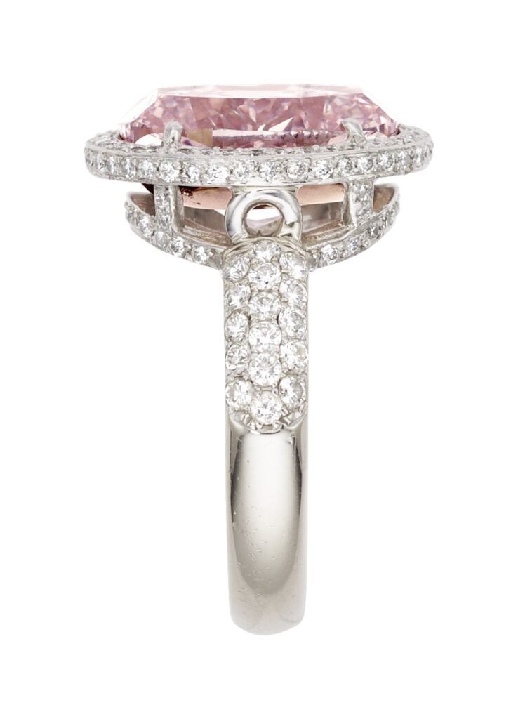 A rare 6.17-carat pink diamond known as The Angelina is set to fetch £1.37m at auction, with demand soaring for these ultra-rare gems favoured by A-list celebrities.