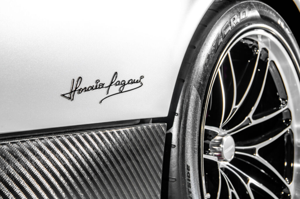 A rare 2020 Pagani Huayra Roadster BC Quaranta with just 75 miles is up for auction at £4.5m, a £1.6m profit in five years, boasting 800bhp and 238mph top speed.