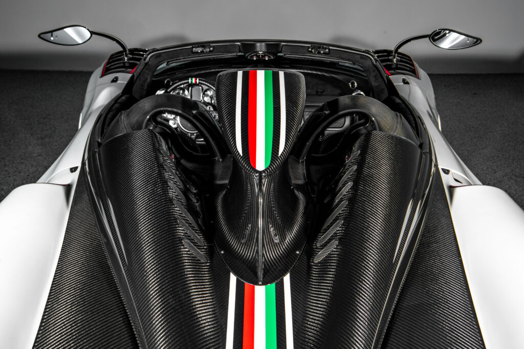 A rare 2020 Pagani Huayra Roadster BC Quaranta with just 75 miles is up for auction at £4.5m, a £1.6m profit in five years, boasting 800bhp and 238mph top speed.