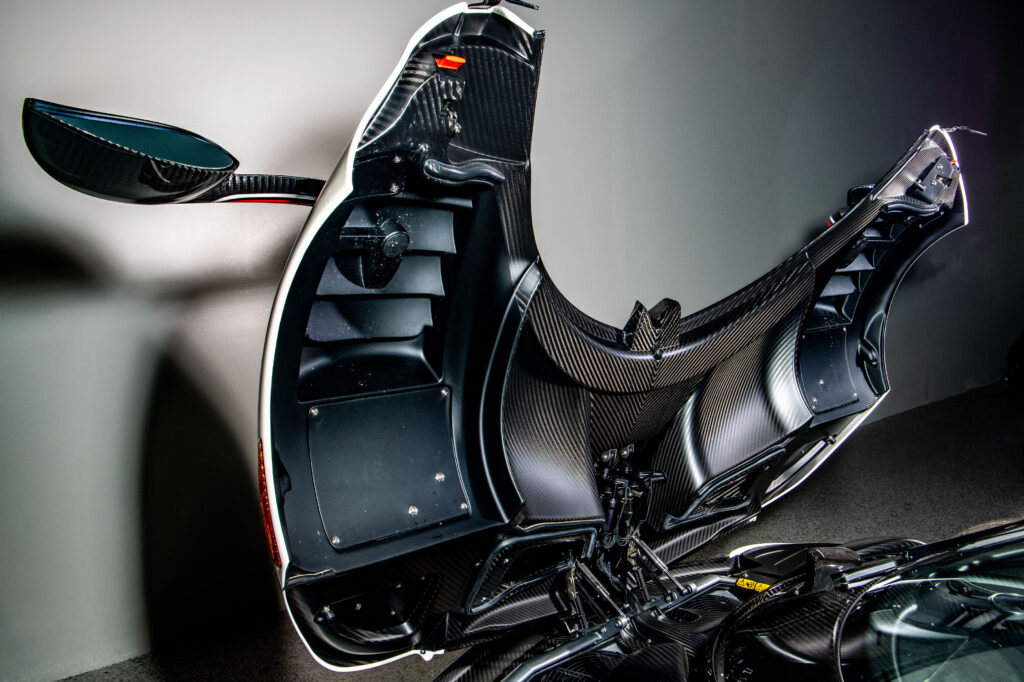 A rare 2020 Pagani Huayra Roadster BC Quaranta with just 75 miles is up for auction at £4.5m, a £1.6m profit in five years, boasting 800bhp and 238mph top speed.