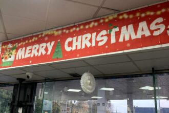 A petrol station faces backlash after putting up a full Christmas display just days after Halloween leaving locals calling the early festive push bonkers and complaining about overspending pressure.