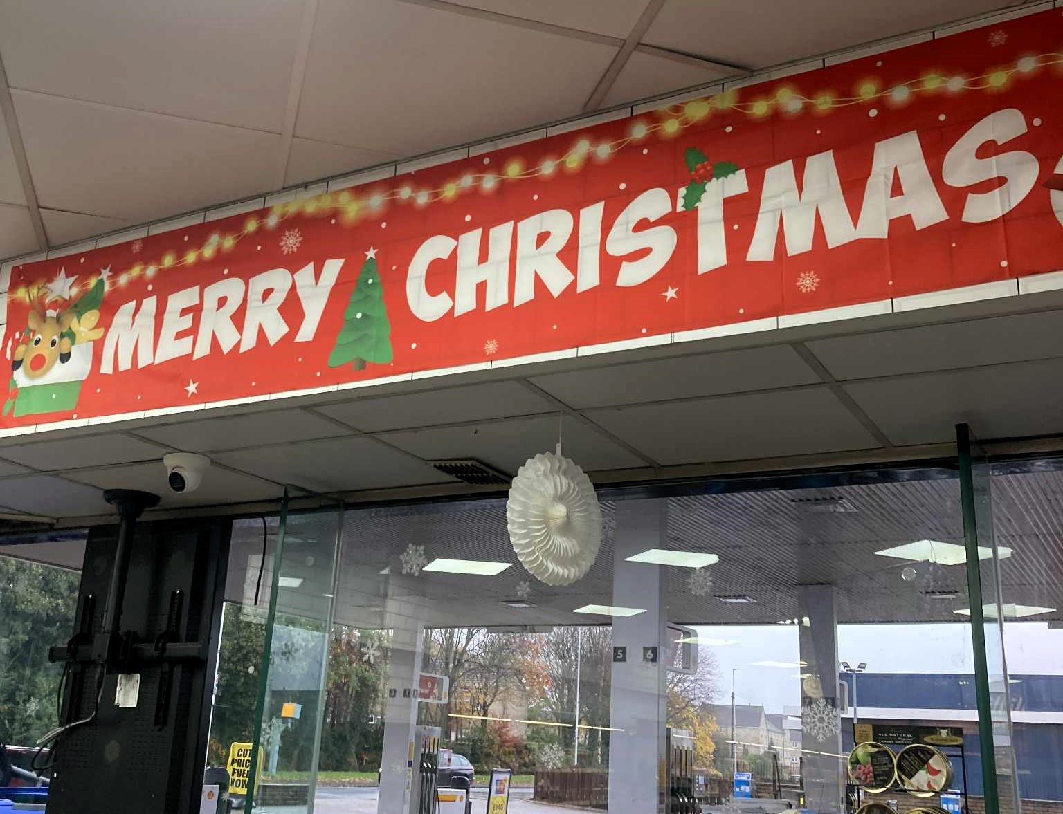 A petrol station faces backlash after putting up a full Christmas display just days after Halloween leaving locals calling the early festive push bonkers and complaining about overspending pressure.