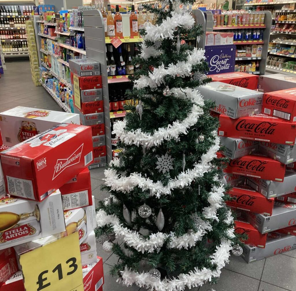 A petrol station faces backlash after putting up a full Christmas display just days after Halloween leaving locals calling the early festive push bonkers and complaining about overspending pressure.