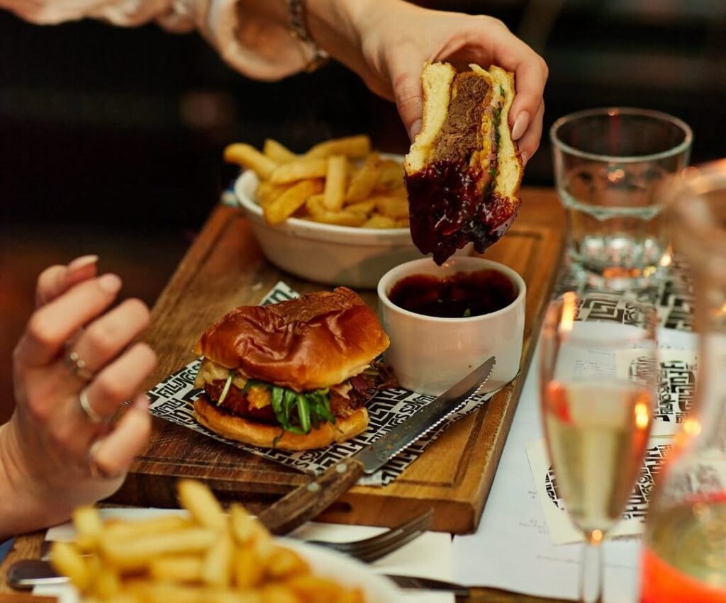 The FullFillings burger