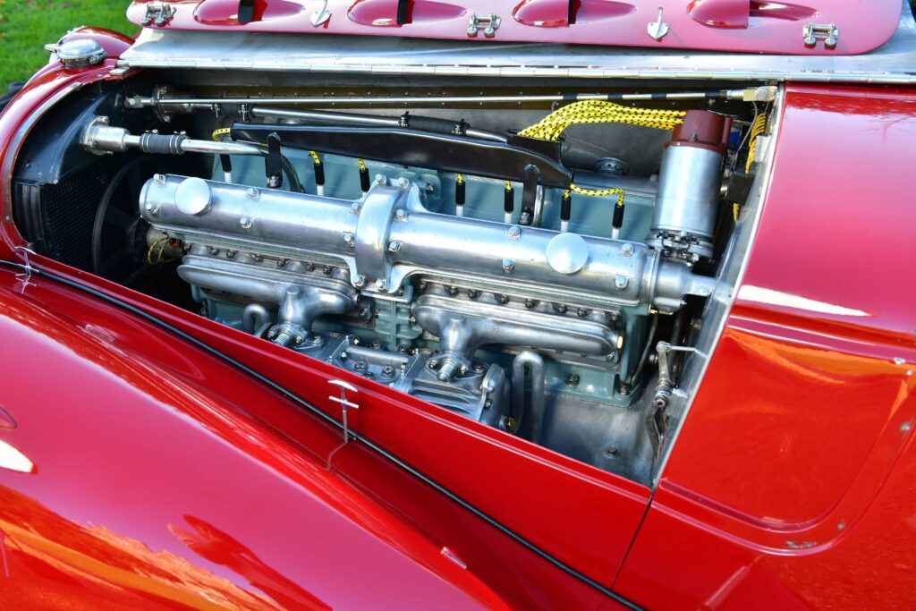 A rare 1937 Alfa Romeo 8C 2900 B Spider, dubbed the most important pre-war supercar ever made, has sold for £2.8 million at RM Sotheby’s auction in London.