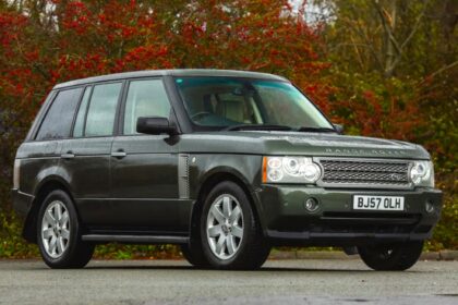 A 2007 Range Rover once owned by Queen Elizabeth II sold for £66,375 after restoration, featuring royal touches like corgi dog guards and links to Prince Philip and Sandringham.