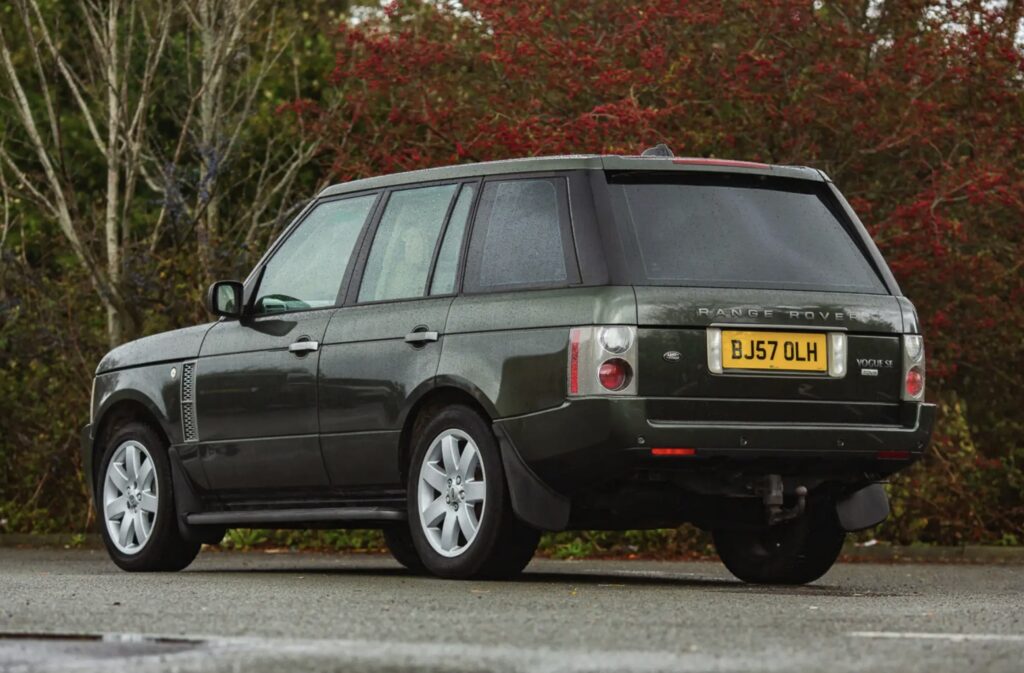 A 2007 Range Rover once owned by Queen Elizabeth II sold for £66,375 after restoration, featuring royal touches like corgi dog guards and links to Prince Philip and Sandringham.