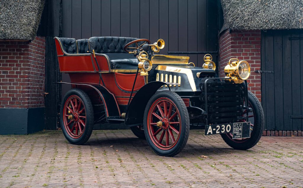 A rare 1904 Turner Miesse steam car sold for 109250 pounds offering historic engineering charm proven London to Brighton pedigree and remarkable early water economy today.