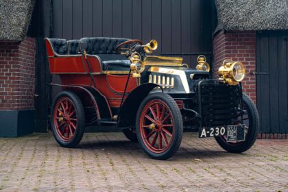 A rare 1904 Turner Miesse steam car sold for 109250 pounds offering historic engineering charm proven London to Brighton pedigree and remarkable early water economy today.