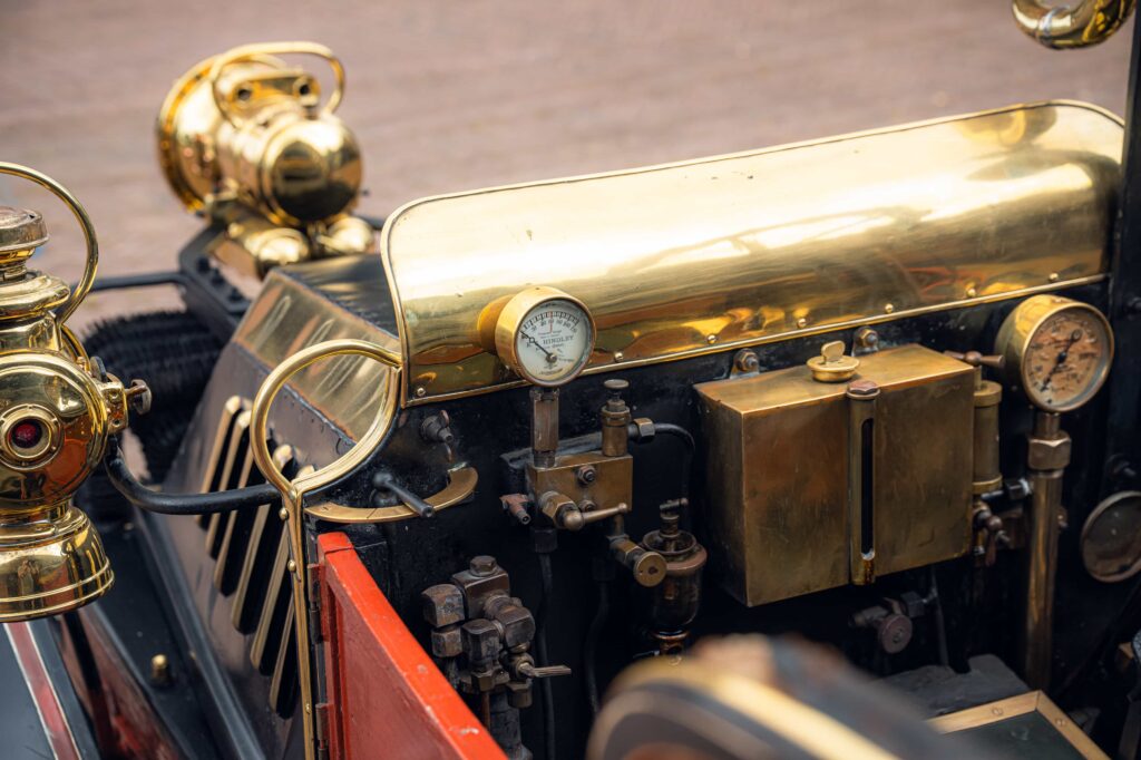 A rare 1904 Turner Miesse steam car sold for 109250 pounds offering historic engineering charm proven London to Brighton pedigree and remarkable early water economy today.