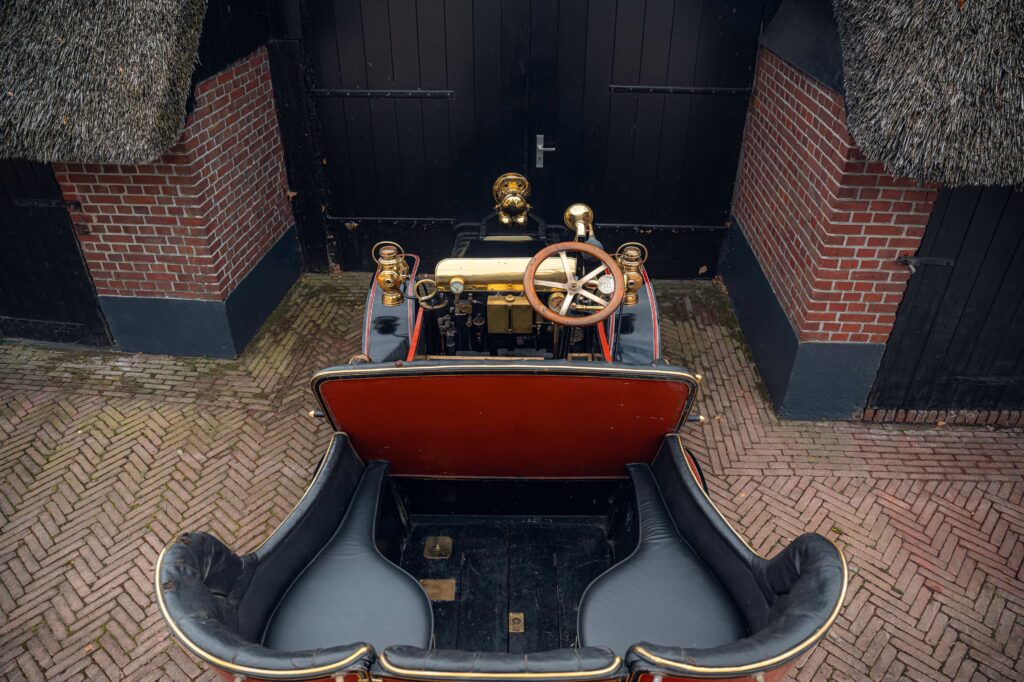 A rare 1904 Turner Miesse steam car sold for 109250 pounds offering historic engineering charm proven London to Brighton pedigree and remarkable early water economy today.