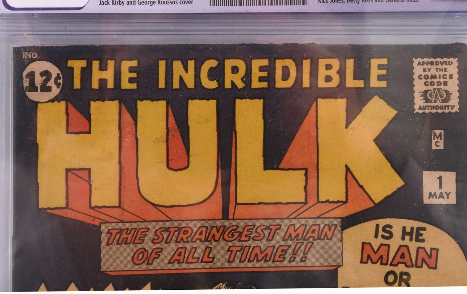 A rare restored copy of the first Incredible Hulk comic from 1962 is set to sell for £8,000 at Ewbank’s auction in Surrey, marking a key piece of Marvel history.