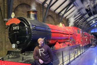 Ron Weasley lookalike Lewis Parker causes a stir at the Harry Potter studio tour as fans mistake him for Rupert Grint while his viral skits and uncanny resemblance fuel growing attention.