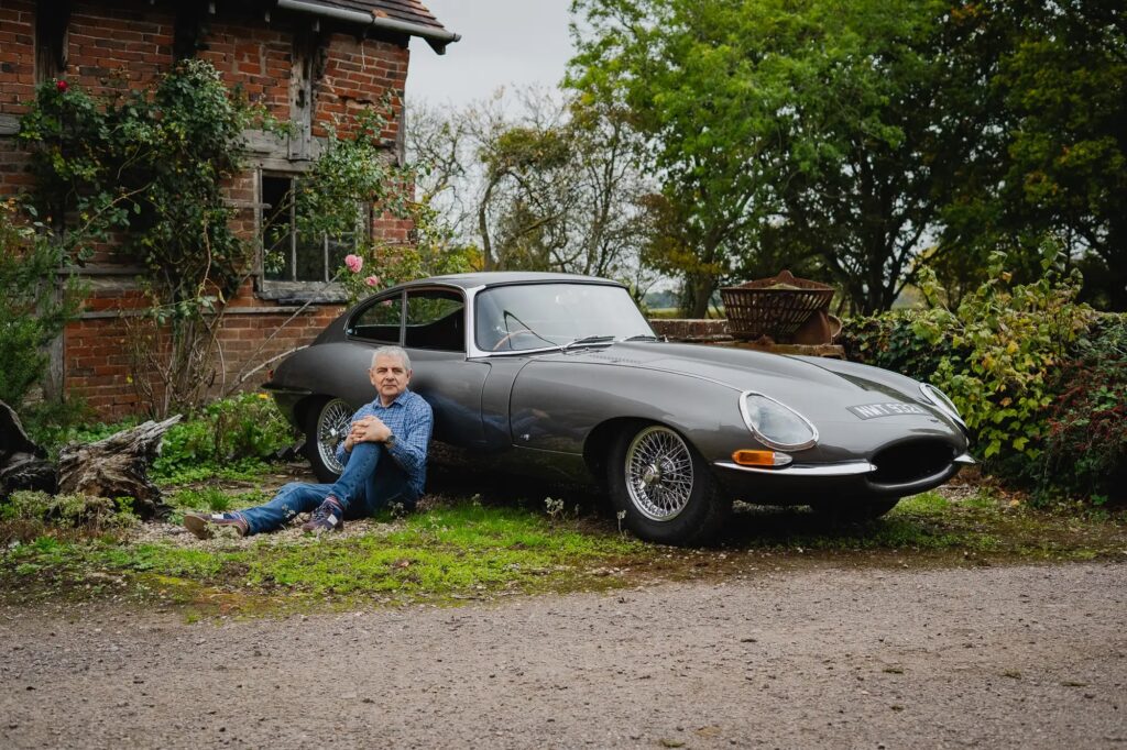 Rowan Atkinson’s iconic Jaguar E-Type from Netflix’s Man vs Bee sold for £78,750 after being restored, combining classic British heritage with TV fame.