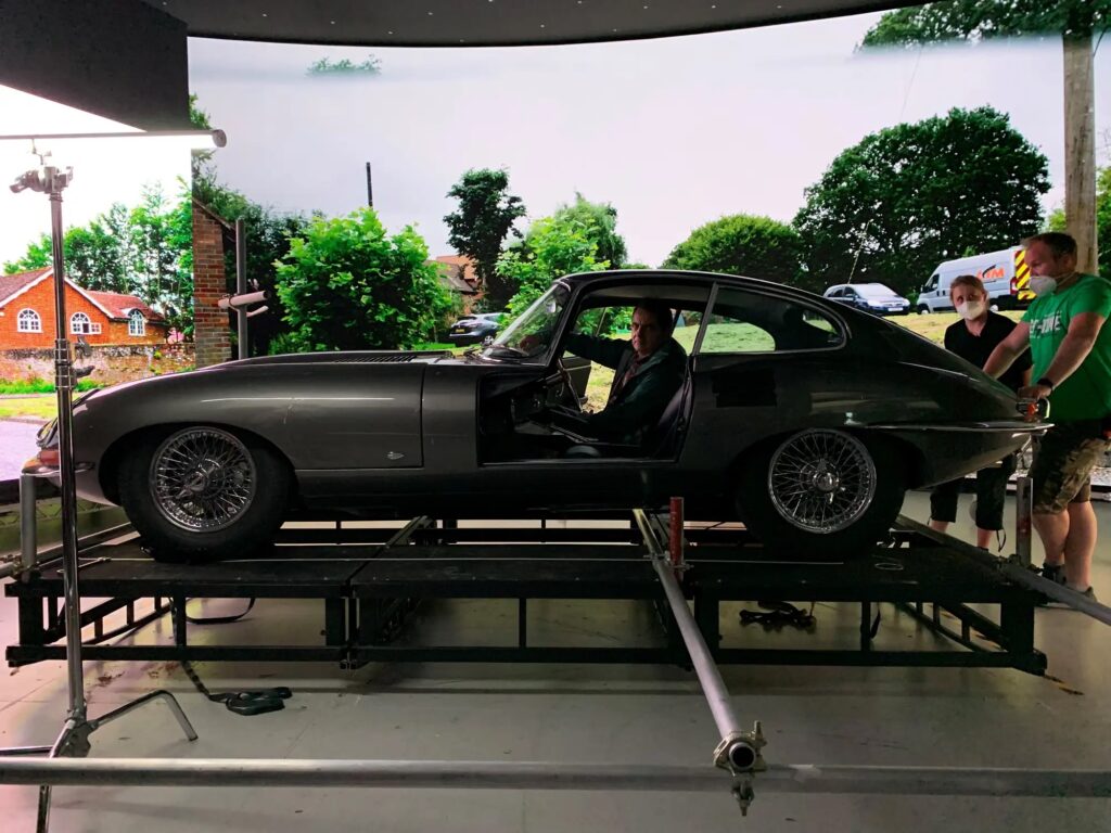 Rowan Atkinson’s iconic Jaguar E-Type from Netflix’s Man vs Bee sold for £78,750 after being restored, combining classic British heritage with TV fame.