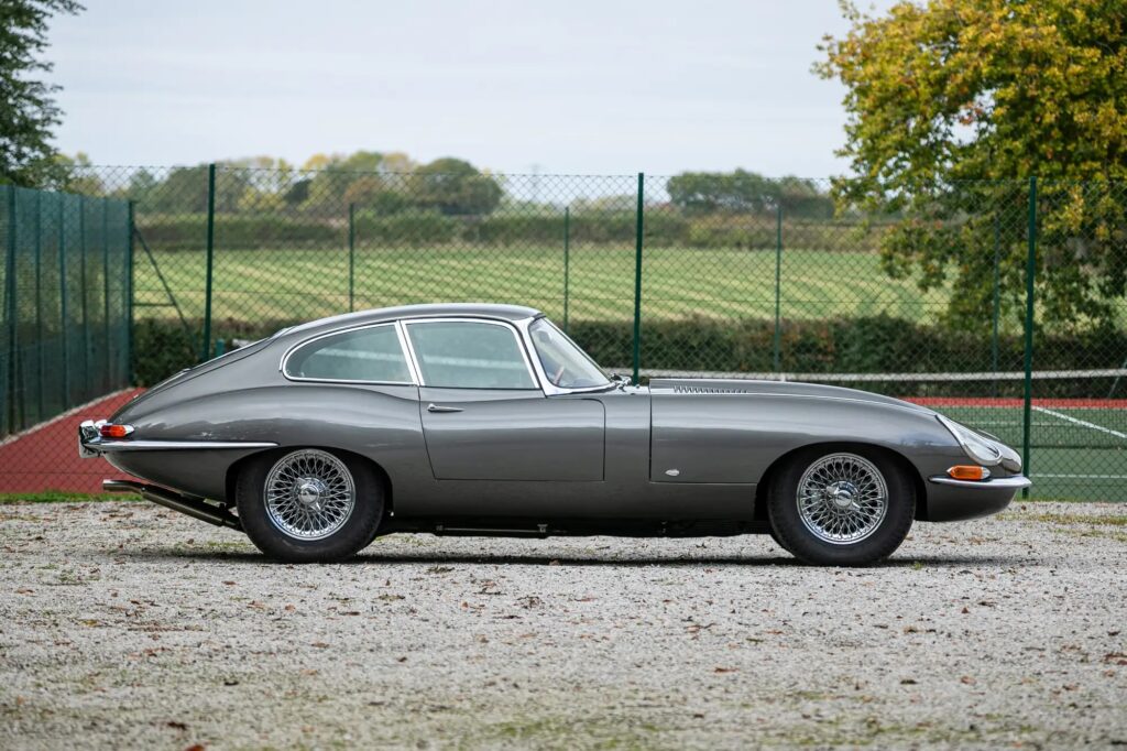 Rowan Atkinson’s iconic Jaguar E-Type from Netflix’s Man vs Bee sold for £78,750 after being restored, combining classic British heritage with TV fame.