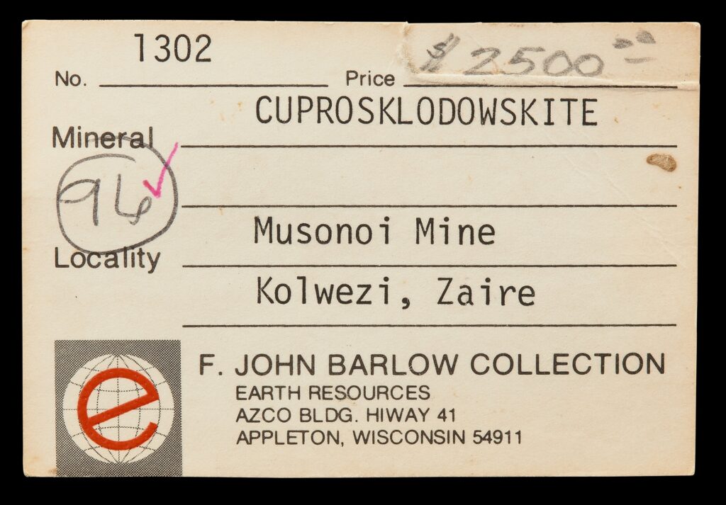 A rare green cuprosklodowskite mineral sample from the Congo is up for auction in Dallas with bids starting at $500 prized for its radioactive beauty and unique uranium rich crystal structure.