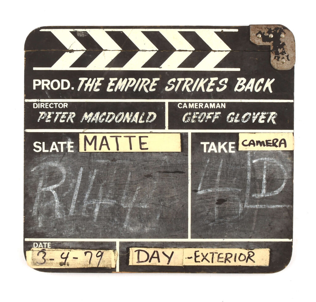 A rare Rebel Trooper hat from Star Wars: The Empire Strikes Back is expected to fetch up to £30,000 at auction alongside iconic film props from Bond and Alien.