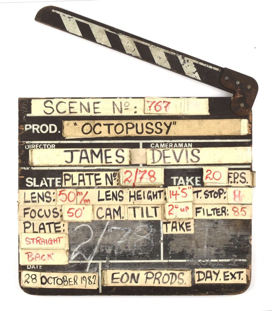 A rare Rebel Trooper hat from Star Wars: The Empire Strikes Back is expected to fetch up to £30,000 at auction alongside iconic film props from Bond and Alien.