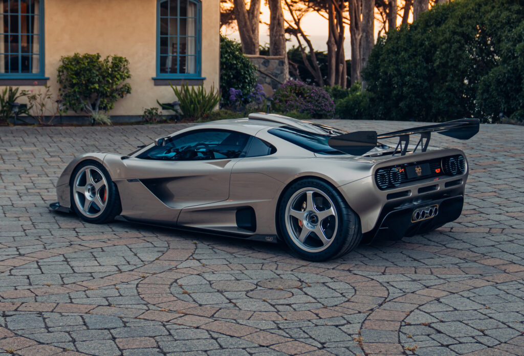 A rare Gordon Murray S1 LM supercar sells for a record £15.75m in Las Vegas, becoming the most expensive new car ever auctioned and redefining modern supercar history.