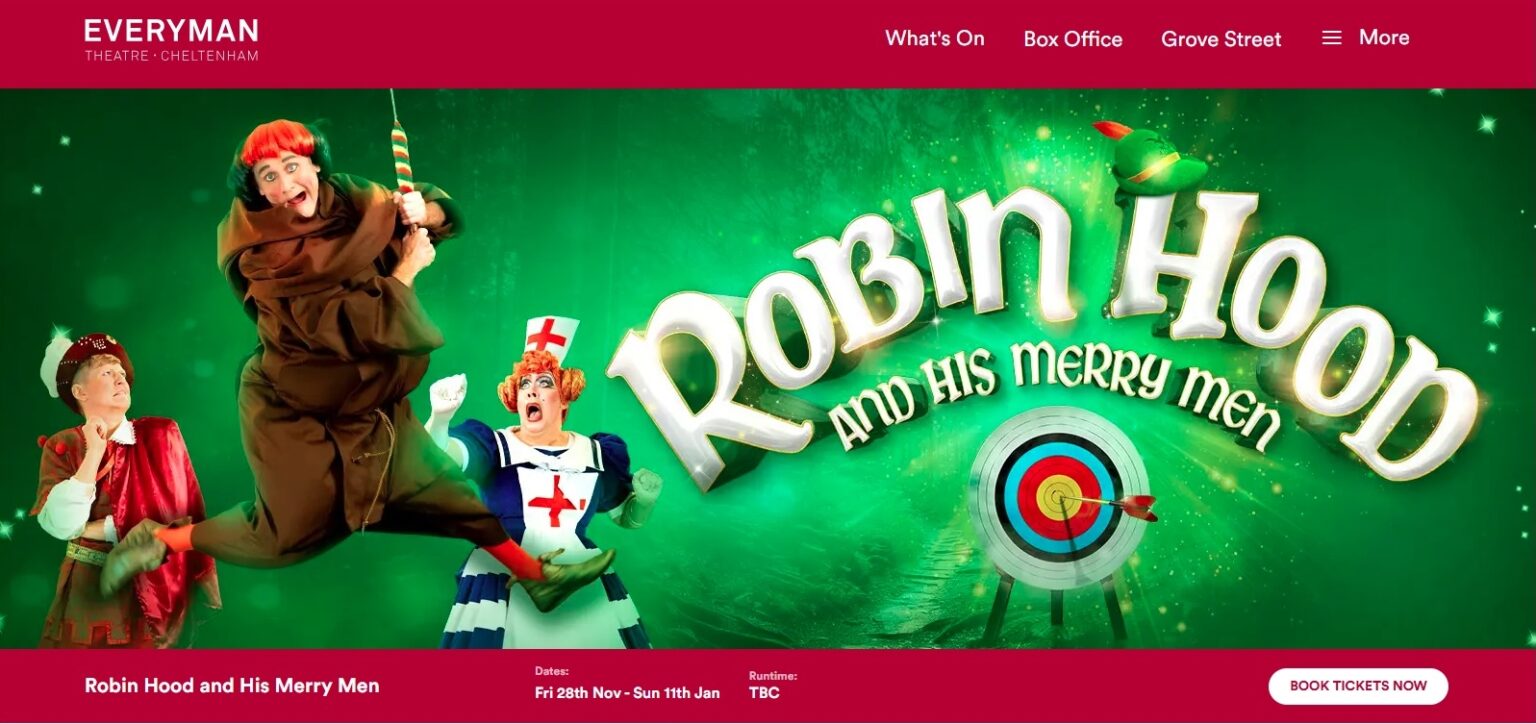 Cheltenhams Everyman Theatre issues a woke trigger warning for its Robin Hood panto saying some cheeky adult jokes may be unsuitable for under fives sparking debate among parents.