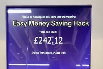 A savvy mum saved nearly £250 for Christmas without realising by collecting loose change in a tin for six months - her simple cash saving hack has gone viral online.