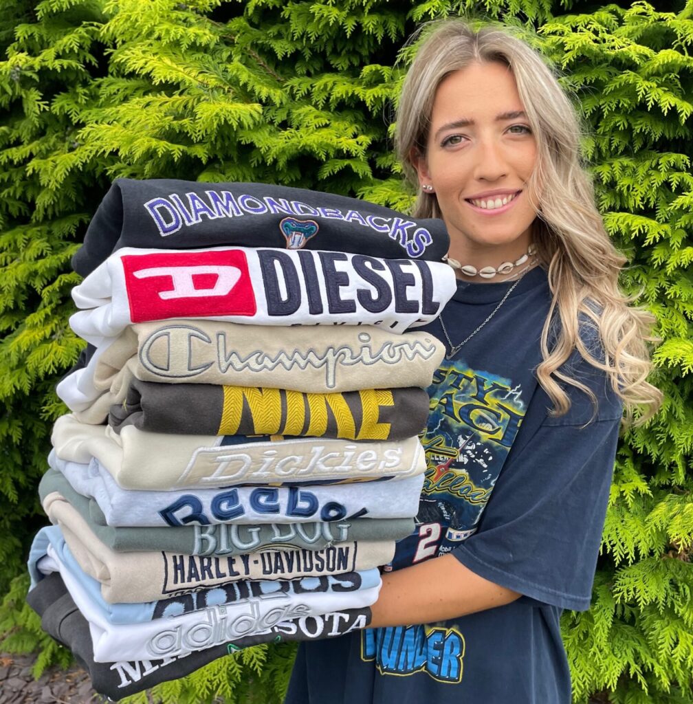 Becky Chorlton found a £650 Barracuta designer trench coat for just 70p at a car boot sale, turning her thrifty £7 haul into a viral TikTok moment and major fashion win.