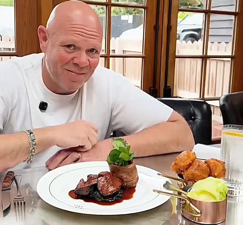 Celebrity chef Tom Kerridge has sparked outrage over his £292 Sunday roast at The Hand of Flowers - with diners slamming the treacle-cured beef feast as “ludicrous.”
