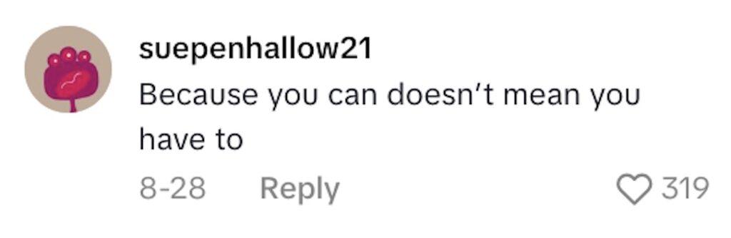 Social media comment on the post of Former world record holder for largest mouth shocks fans by eating a whole pie in one bite. TikTok star with 3.8m followers turns her once-mocked feature into a superpower.