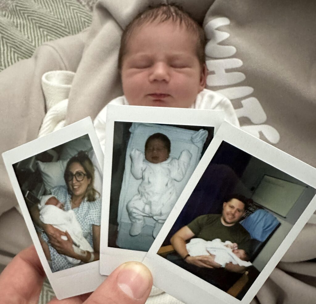 A mum who survived a rare ovarian cancer and early menopause has defied the odds by giving birth to a miracle baby boy through IVF and egg donation after a decade of hope.