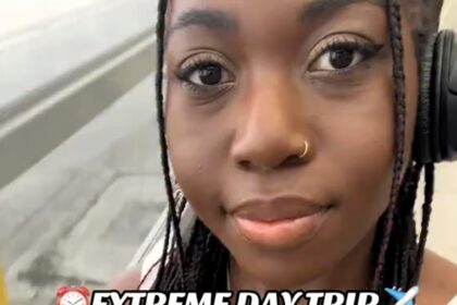 Woman takes £143 same-day trip to Mallorca from the UK, fitting in sightseeing, paella and beach time. Kelsie Stonya’s spontaneous adventure goes viral after storm delays.