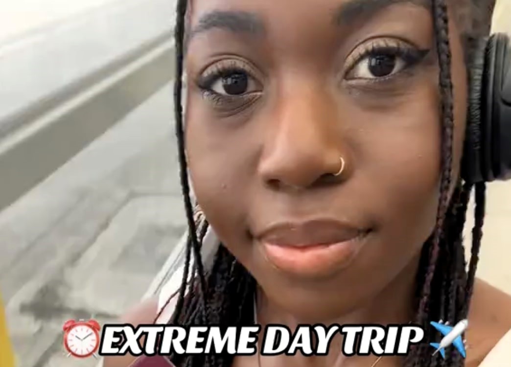 Woman takes £143 same-day trip to Mallorca from the UK, fitting in sightseeing, paella and beach time. Kelsie Stonya’s spontaneous adventure goes viral after storm delays.