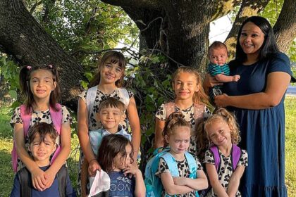 A 27-year-old mum of nine from Kentucky has revealed she’s considering baby number ten - despite online trolls - saying her big family is her joy and life’s purpose.