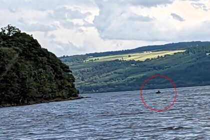 Holidaymaker Mishawn Mielke reports seeing a black headed three metre long shape in Loch Ness saying it created its own wake marking the fifth possible Nessie sighting of the year.