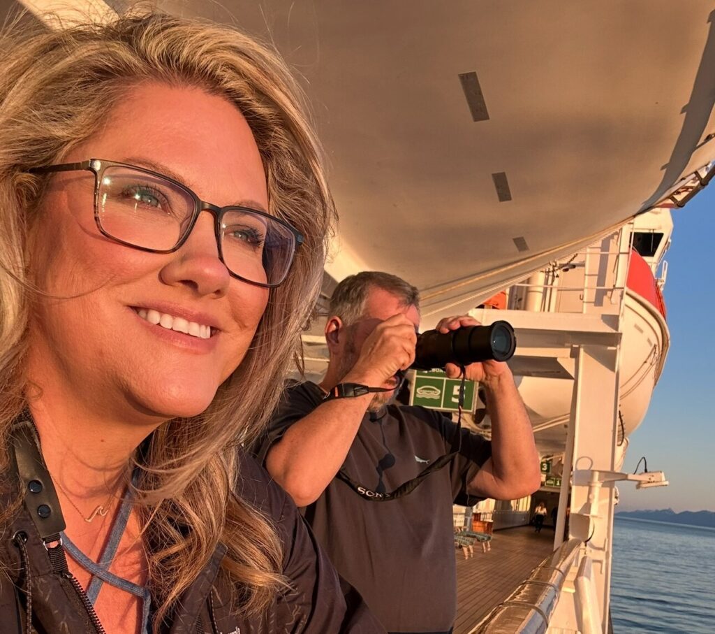 Cruise ship resident Christine Streets Kesteloo reveals life at sea after 13 years saying it’s more mysterious than people think and the only thing she can’t do onboard is gamble.