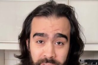 American in the UK sparks outrage after eating a Terrys Chocolate Orange whole then issues a playful apology as Brits teach him the proper way to tap unwrap and enjoy the festive classic.